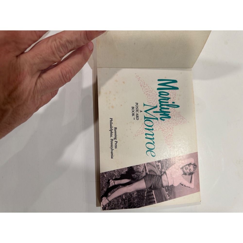 Vintage 1989 Marilyn Monroe A Postcard Book Running Press 30 Postcards Hollywood - Picture 7 of 8